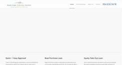Desktop Screenshot of maritimecapitalgroup.com